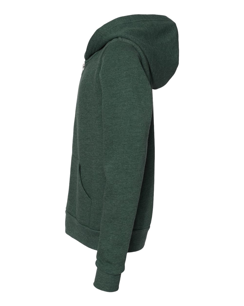 Youth Sponge Fleece Full-Zip Hoodie Sweatshirt - 3739Y 2