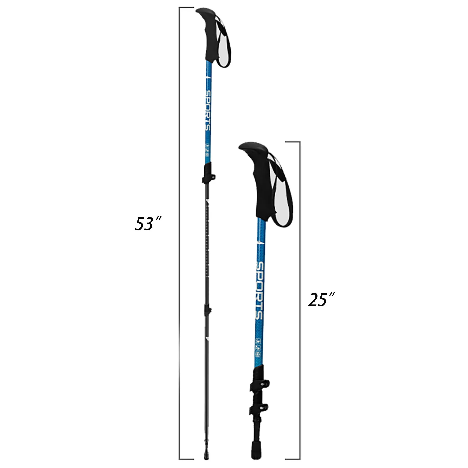 Adjustable Alpenstock Walking Stick 3