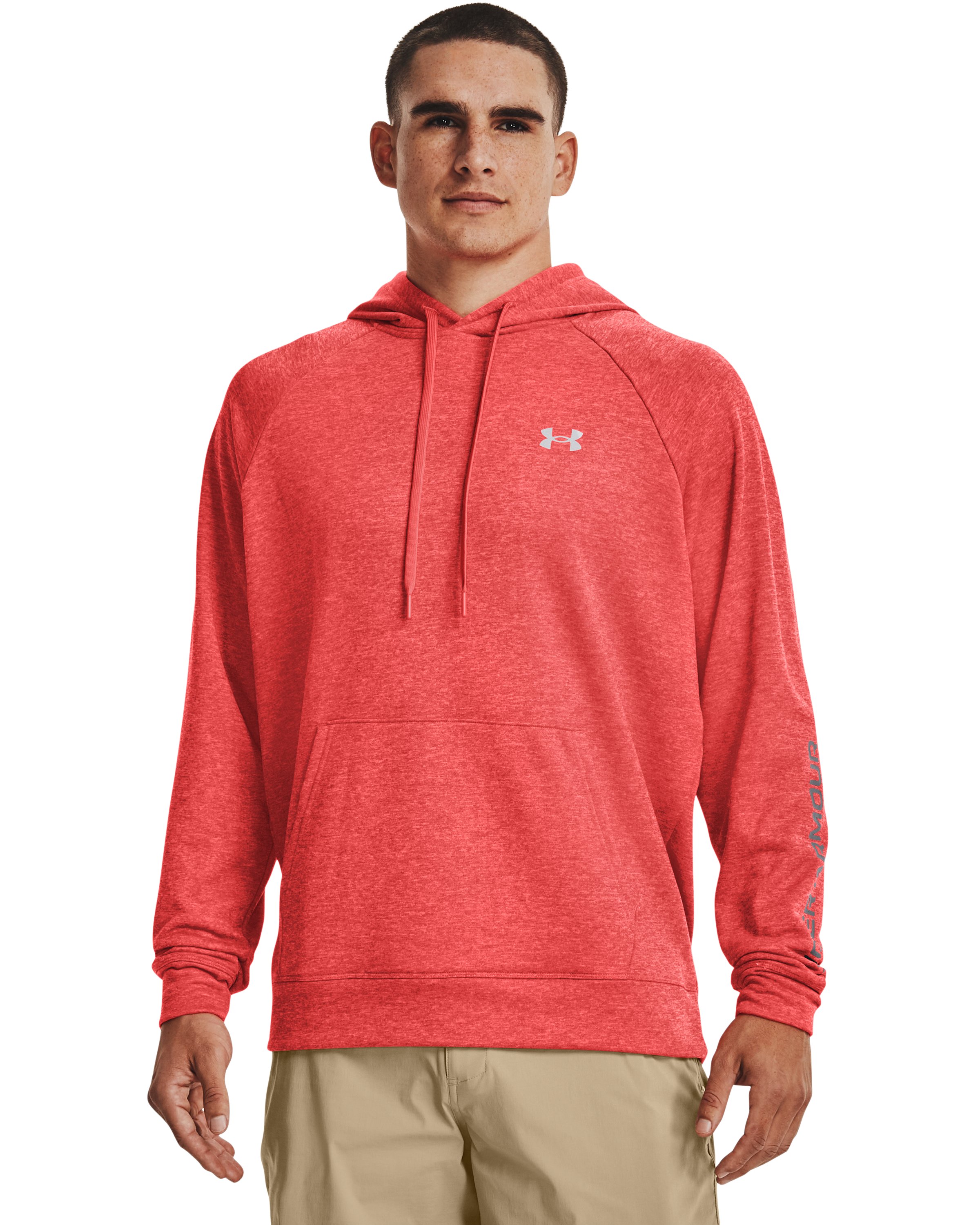 Men's UA Shoreline Terry Hoodie, custom hoodie or sweatshirt with logo imprint 2
