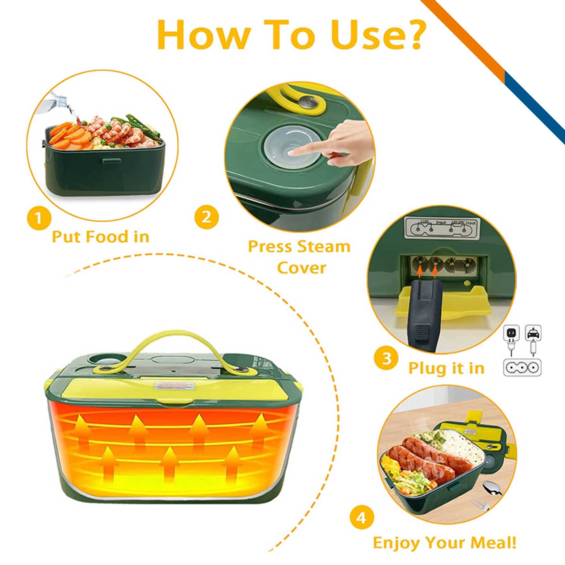 Elia Electric Lunch Box 18
