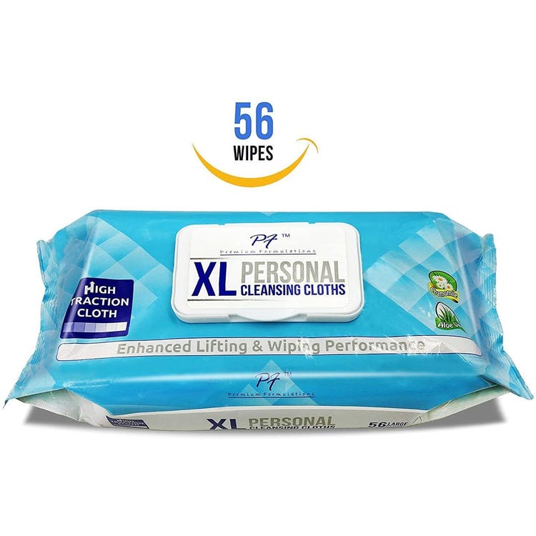 XL Personal Cleaning Cloths - 56/Pack 1