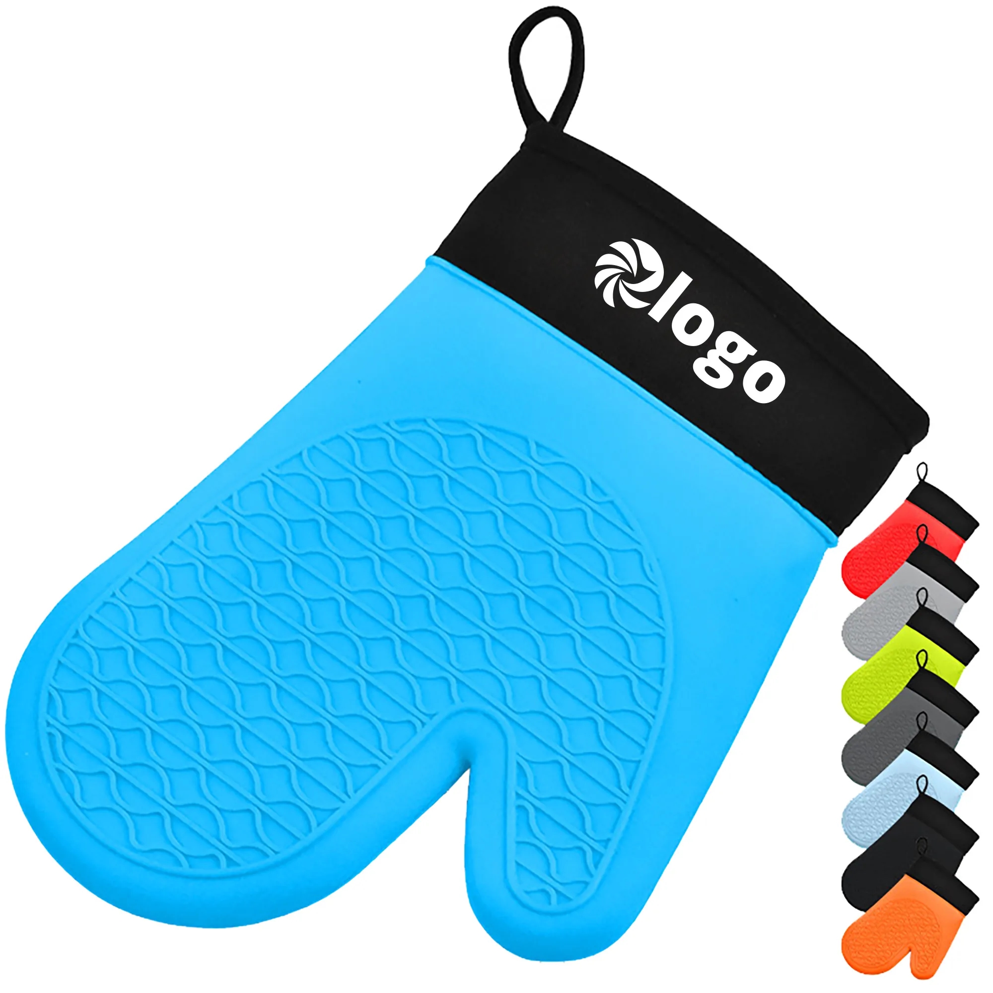 Premium Silicone Heat-Resistant Oven Mitts