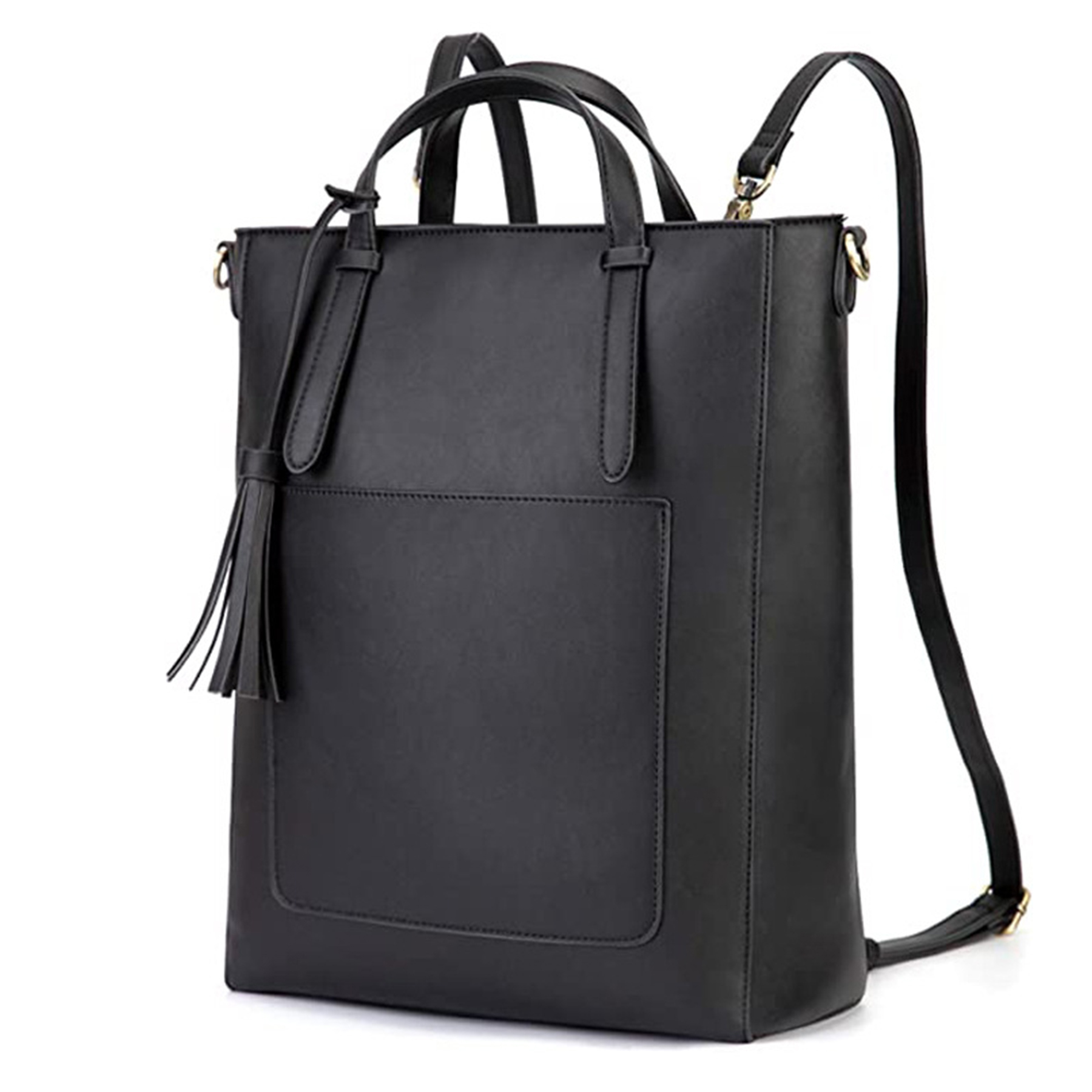 PU Convertible Tote Backpack 6