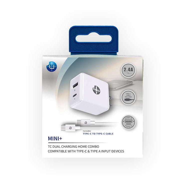 Type C Charging Home Combo - White 1