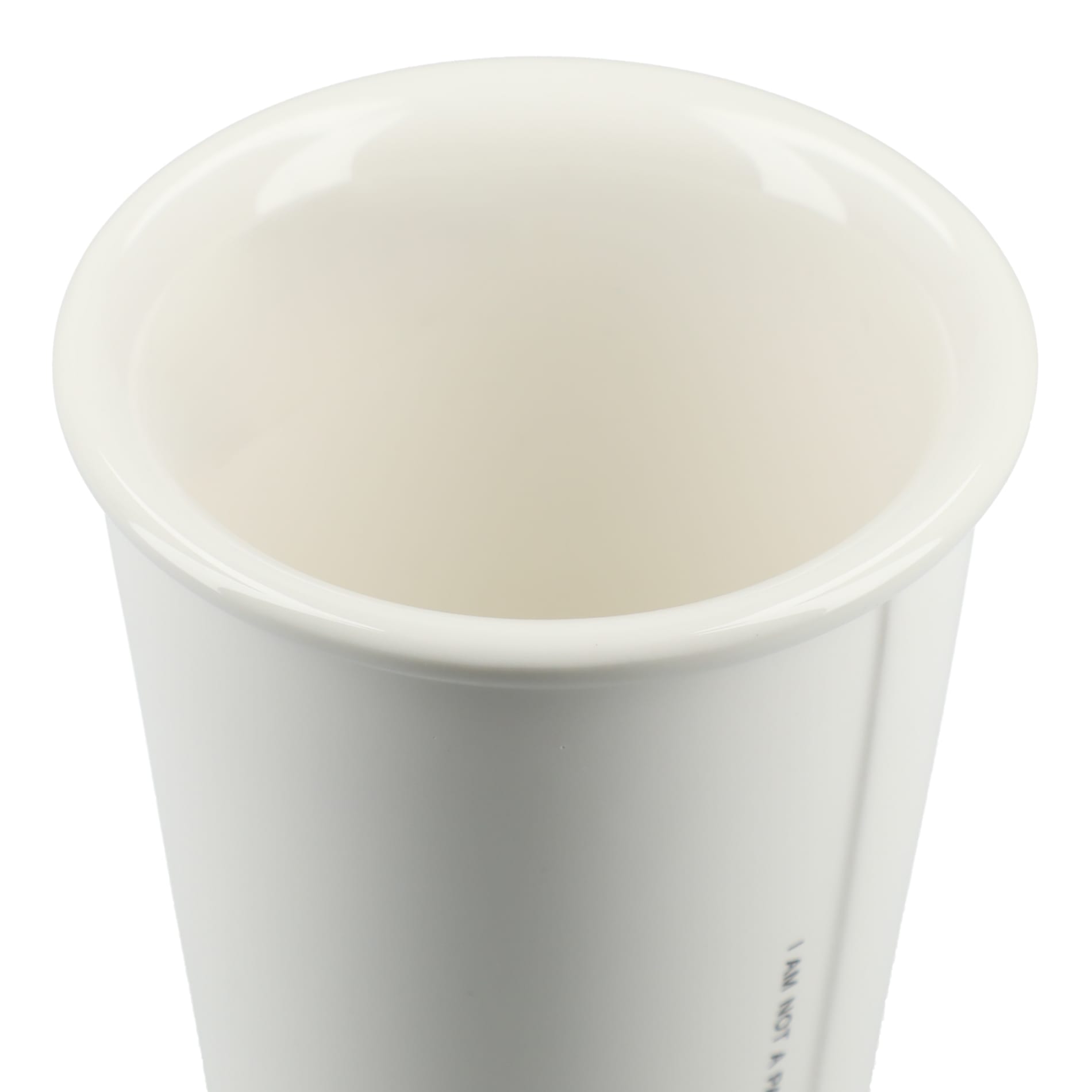 I'm not a paper cup 10oz ceramic tumbler 148