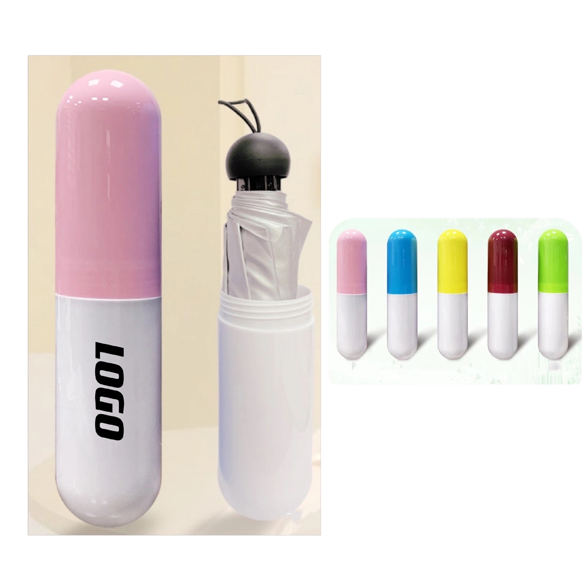 Capsule Folding Umbrella 3