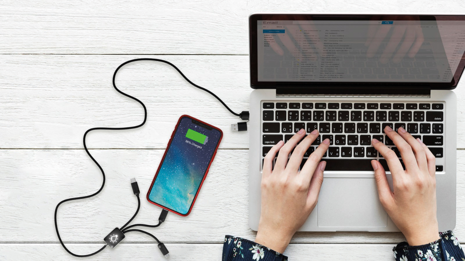 SCX Innovative Design™ 5-in-1 Eco Easy-to-Use Cable 16