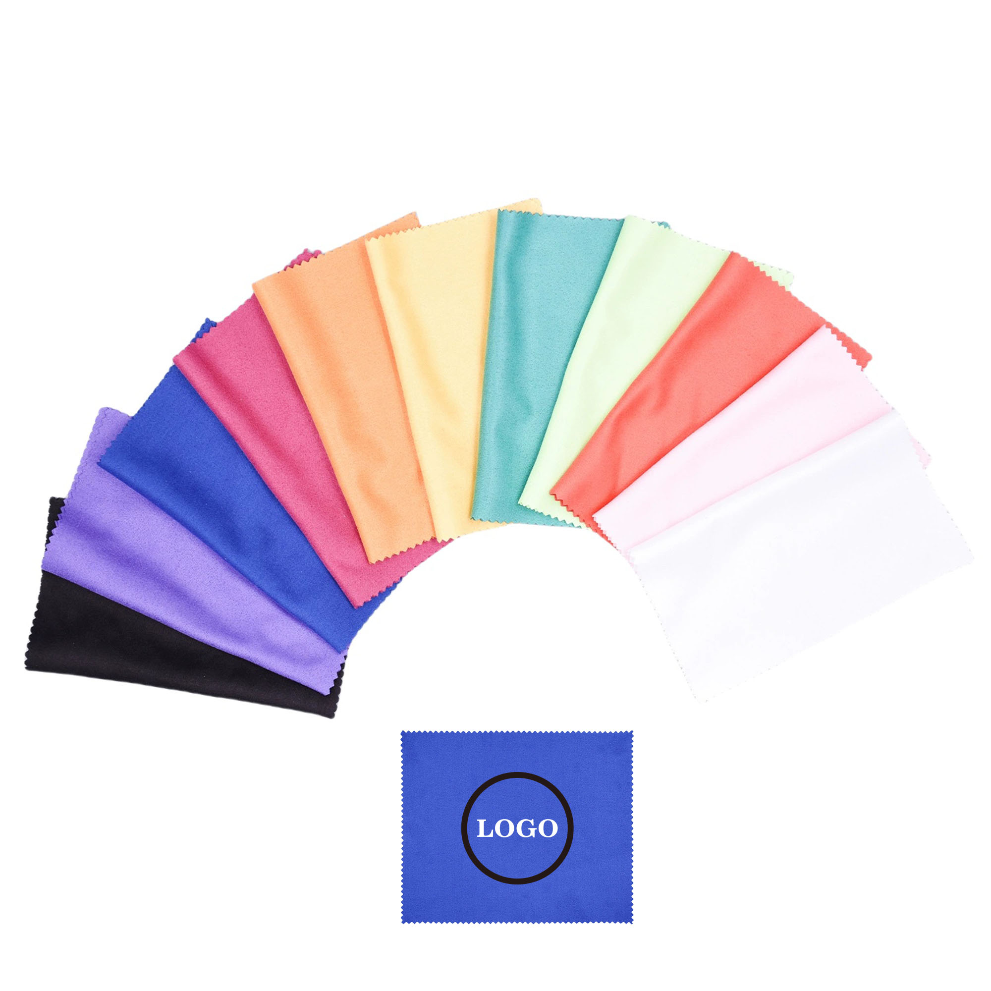Soft Microfiber Glasses Cleaning Cloth ?C Full Color 2