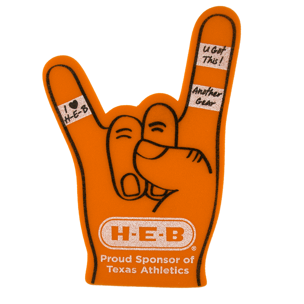 19" Classic Hook 'Em Foam Mitt 11