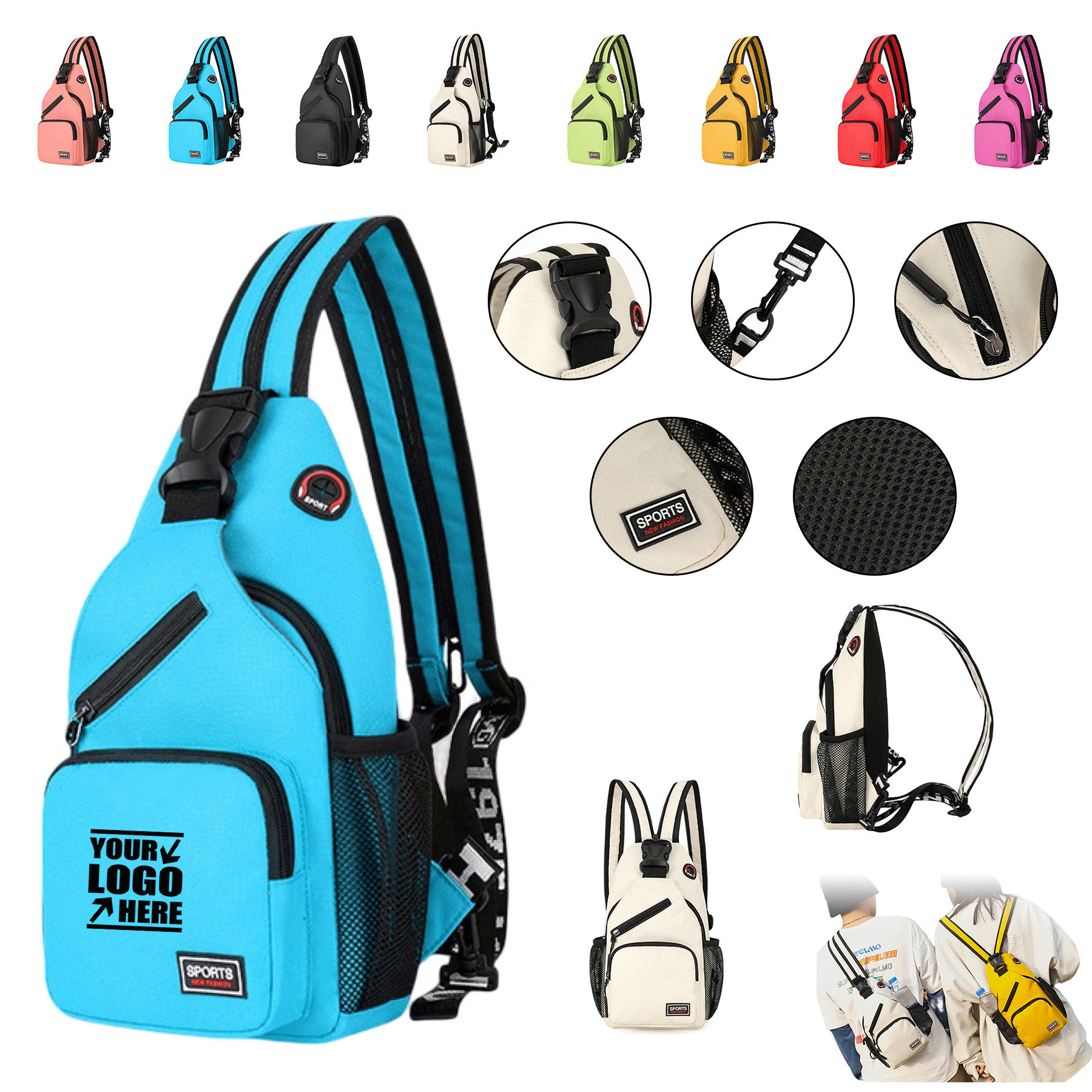 Multifunctional Transform Shoulder Backpack 2
