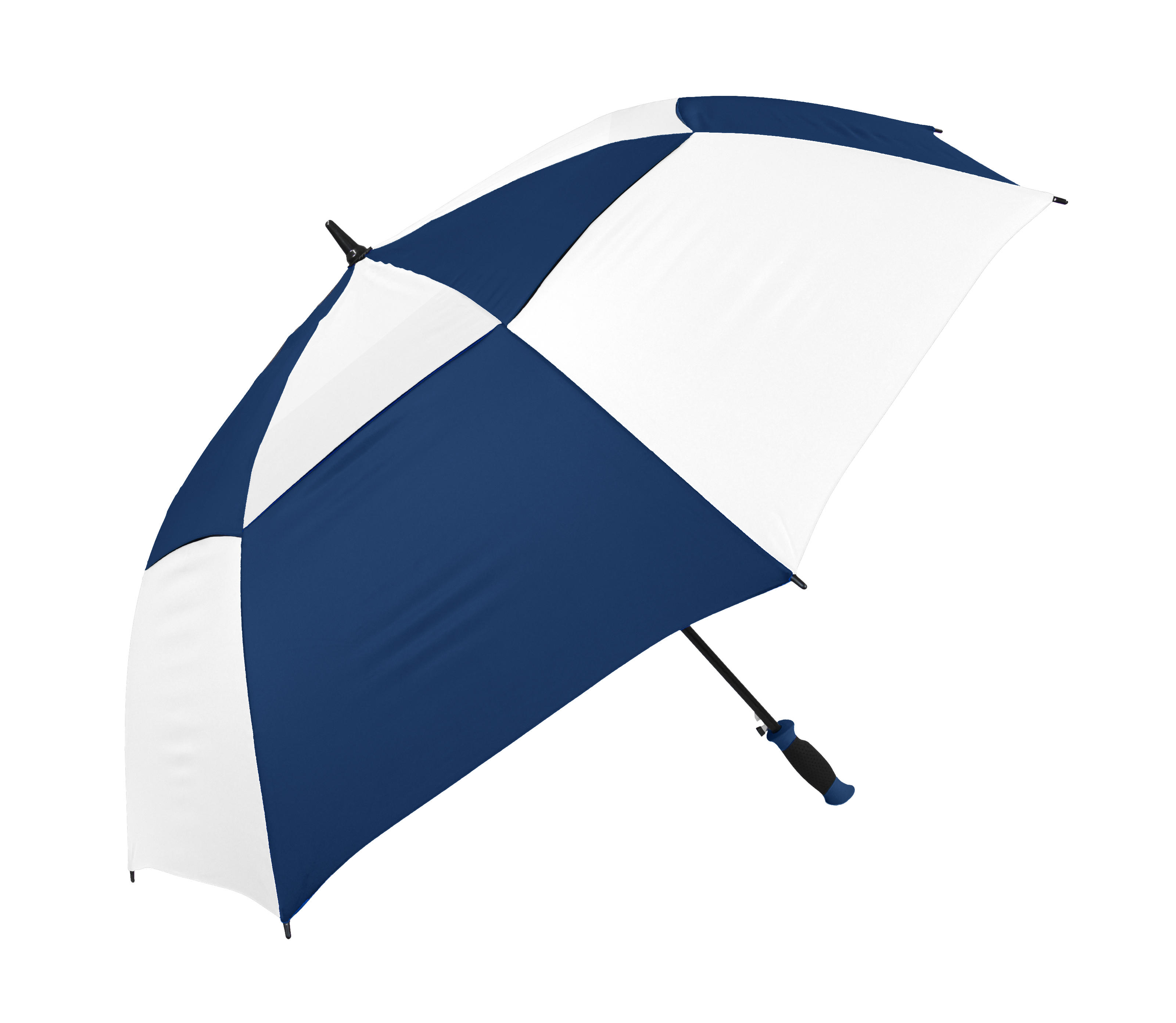 The Vented Checkerboard Golf Umbrella