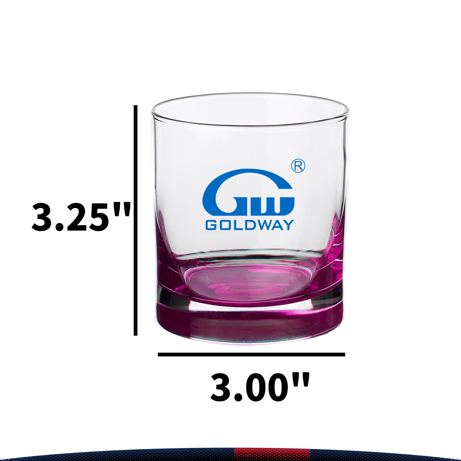 8 oz. Libbey Evick Heavy Base Glasses 2