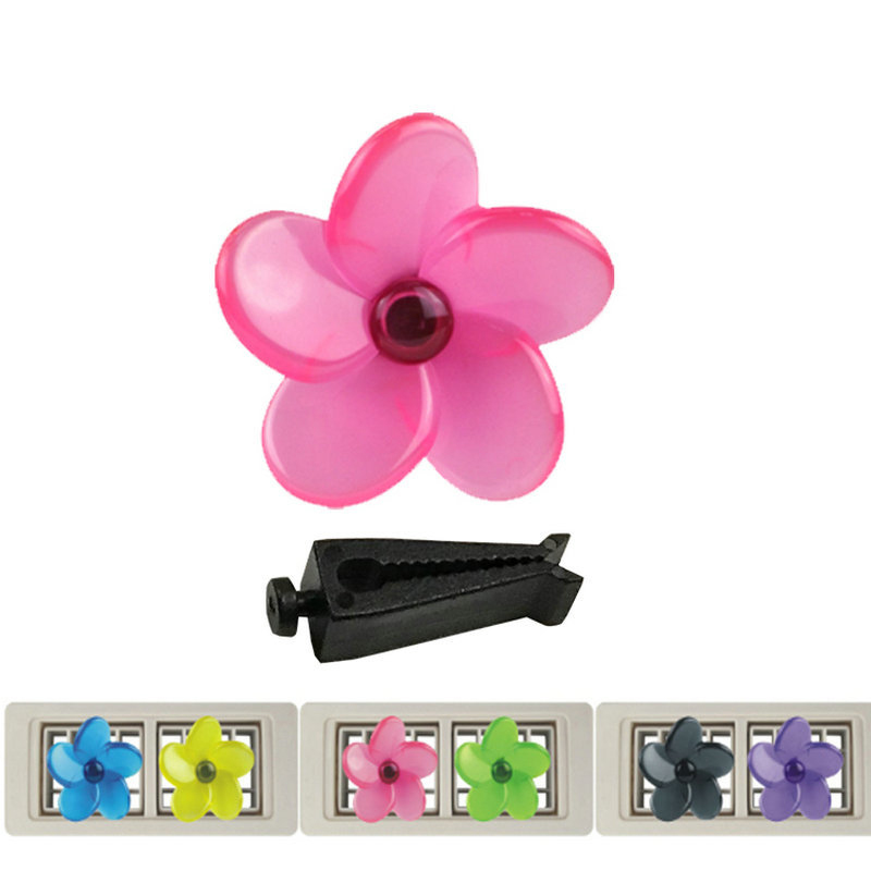Flower Shape Car Aroma Diffuser Air Freshener 3
