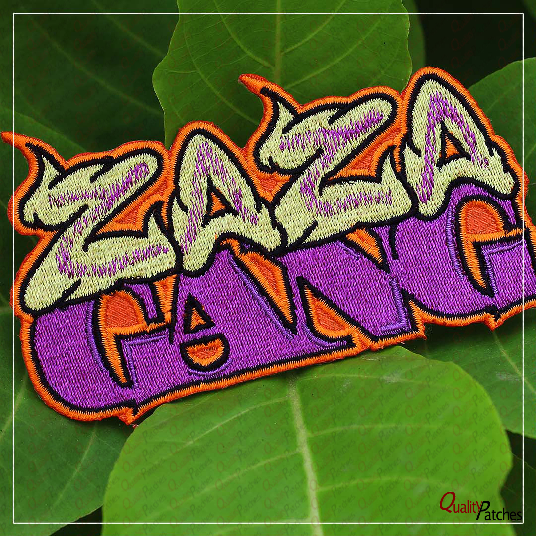 Custom Die Cut Embroidered Patches 24