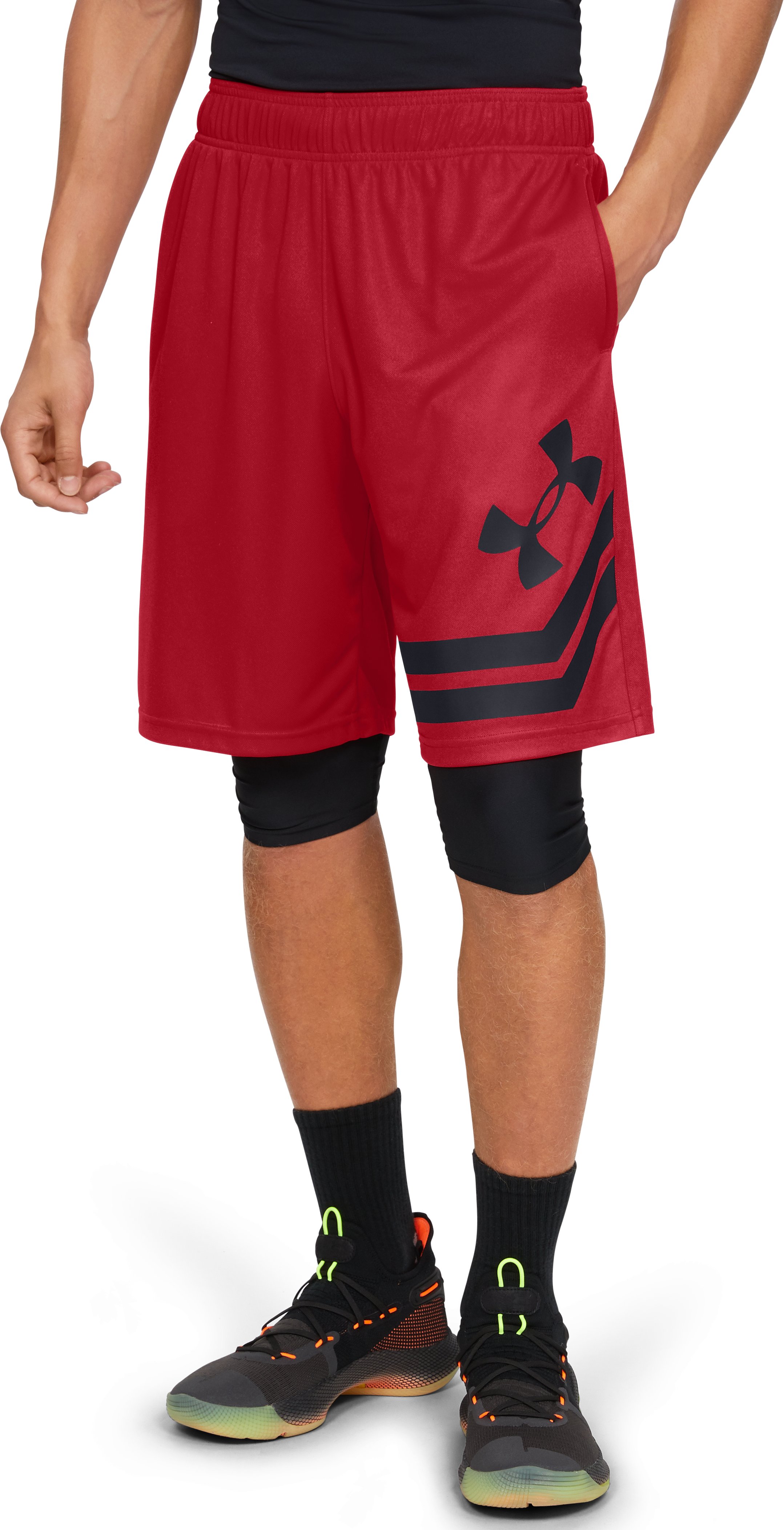 UA Baseline Court Men's 10 Shorts 7