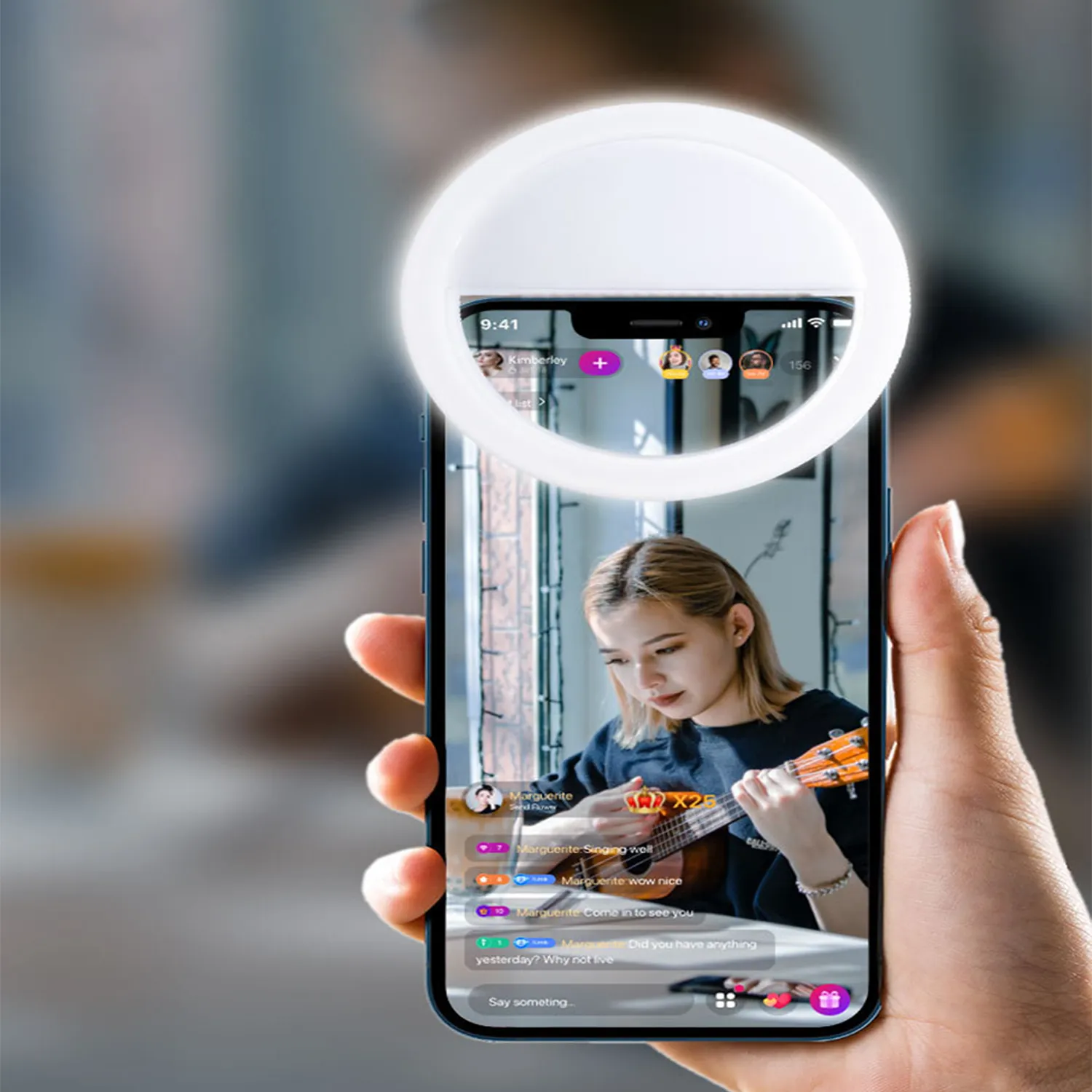 USB Charging Mobile Phone Fill Light 4