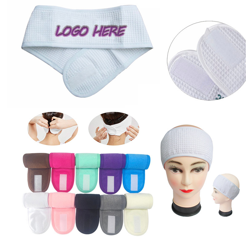 Cotton Waffle Weave Spa Headband