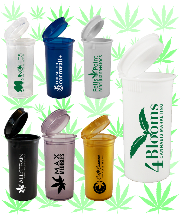 13 Dram Pop Top Cannabis Container 1
