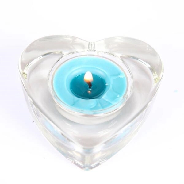 Heart Shaped Crystal Candle Holder 2