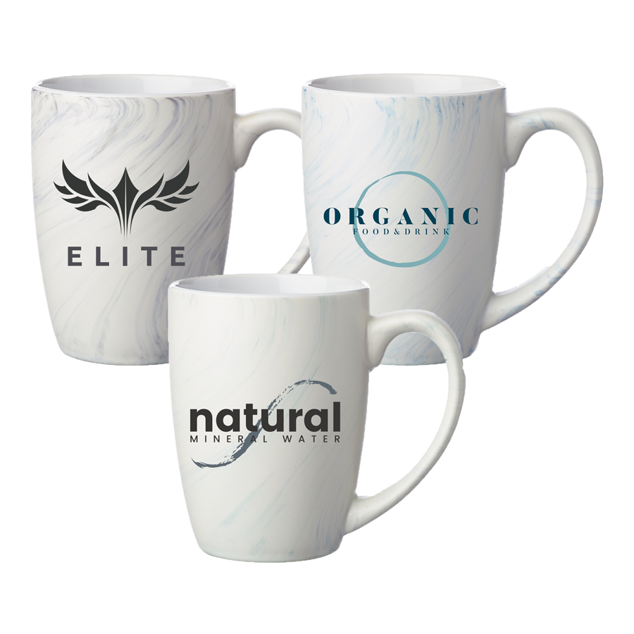 10 oz. Marble Glaze Ceramic Mug 3