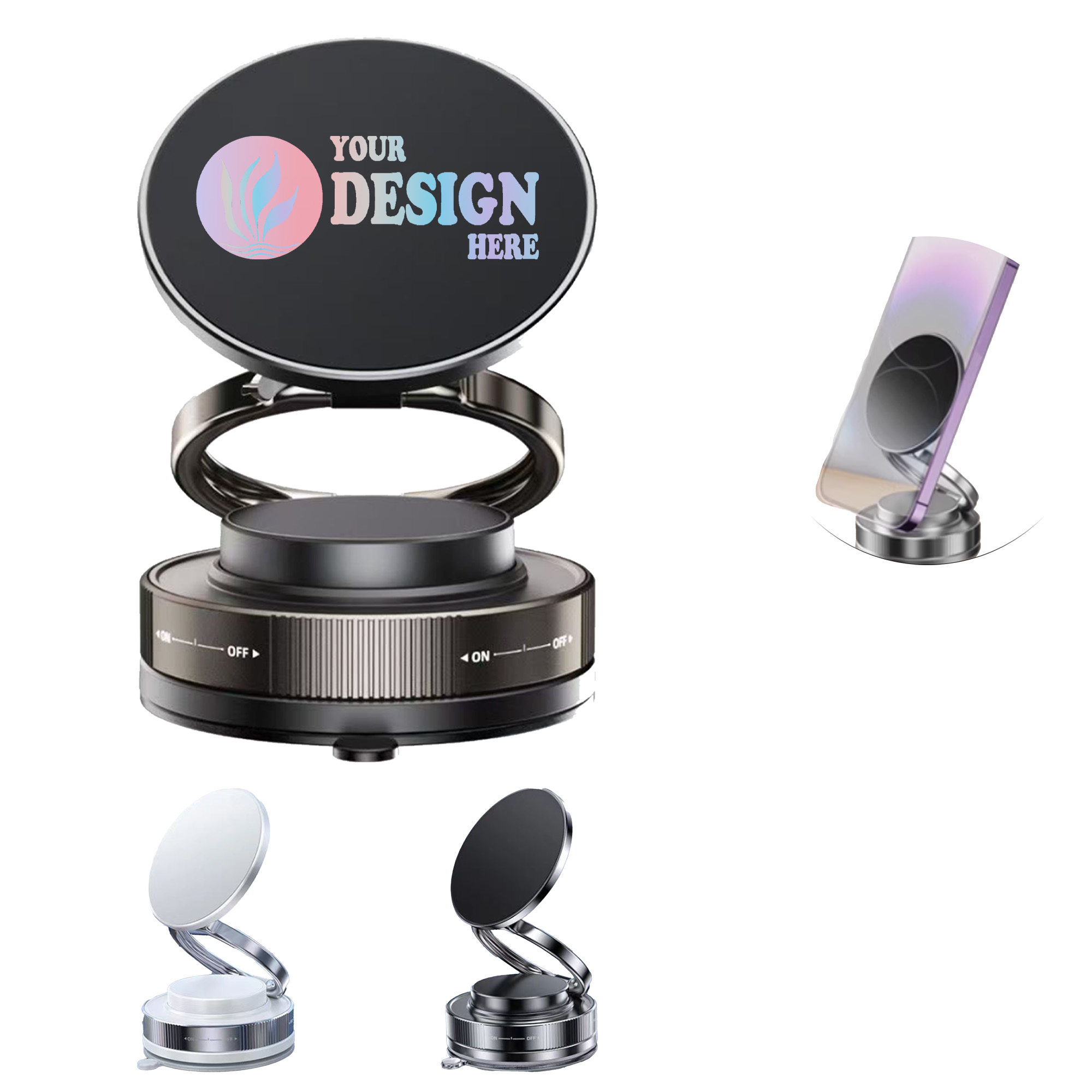 Suction Cup Car Phone Stand 3