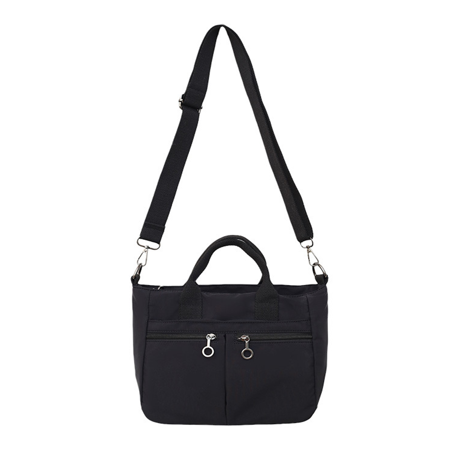 Nylon Lightweight Crossbody Tote Bag 2