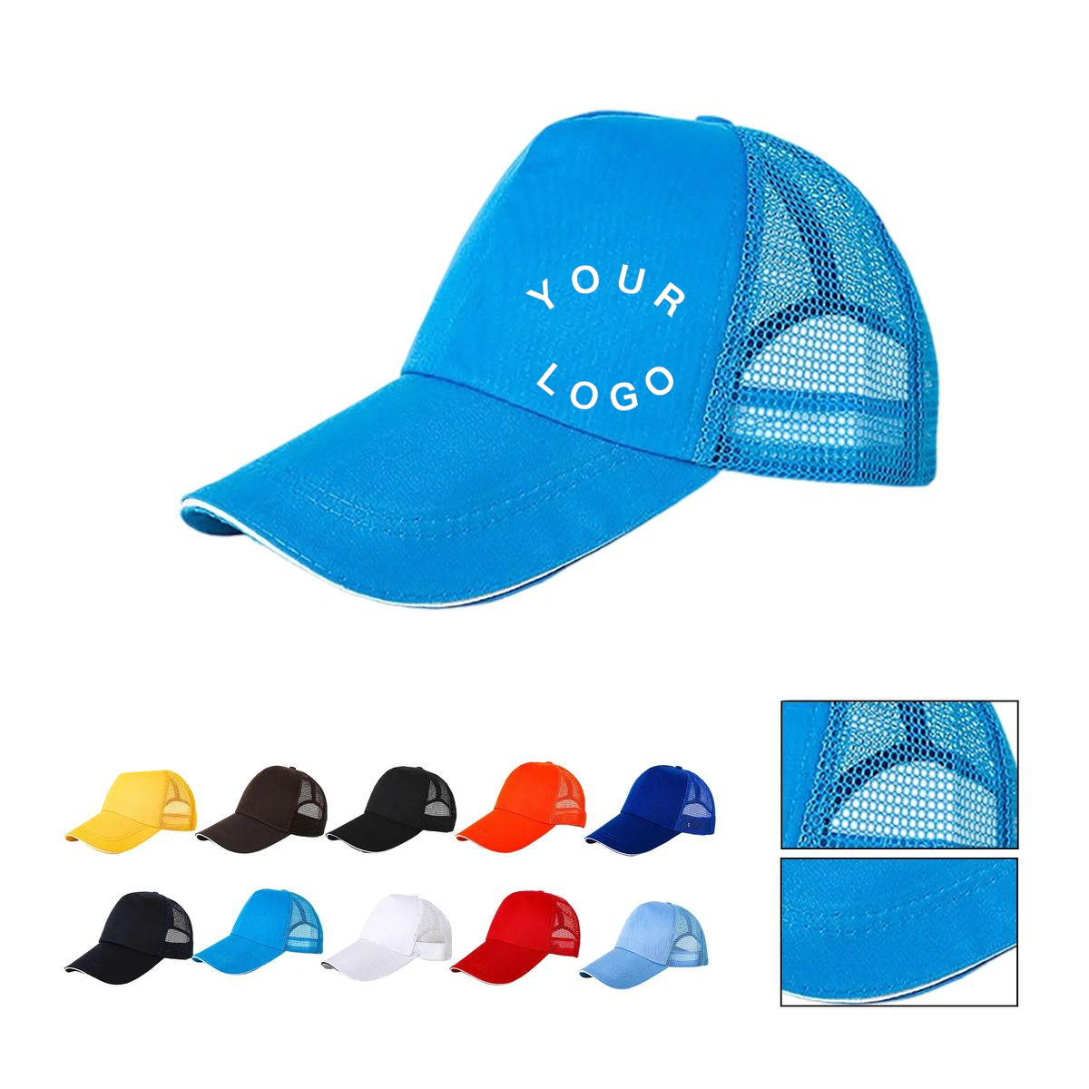 Quick Dry Mesh Cap for Outdoor Sports and Hiking 4