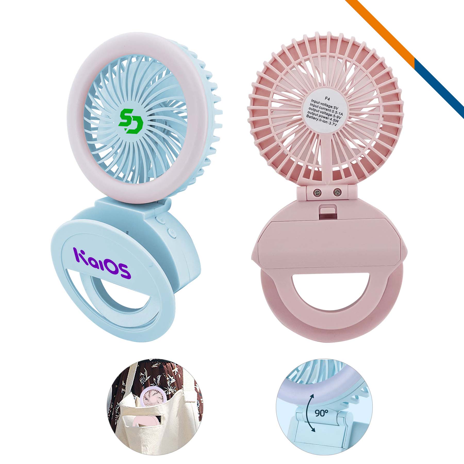 Aillen 2in1 Clip On Fan 7