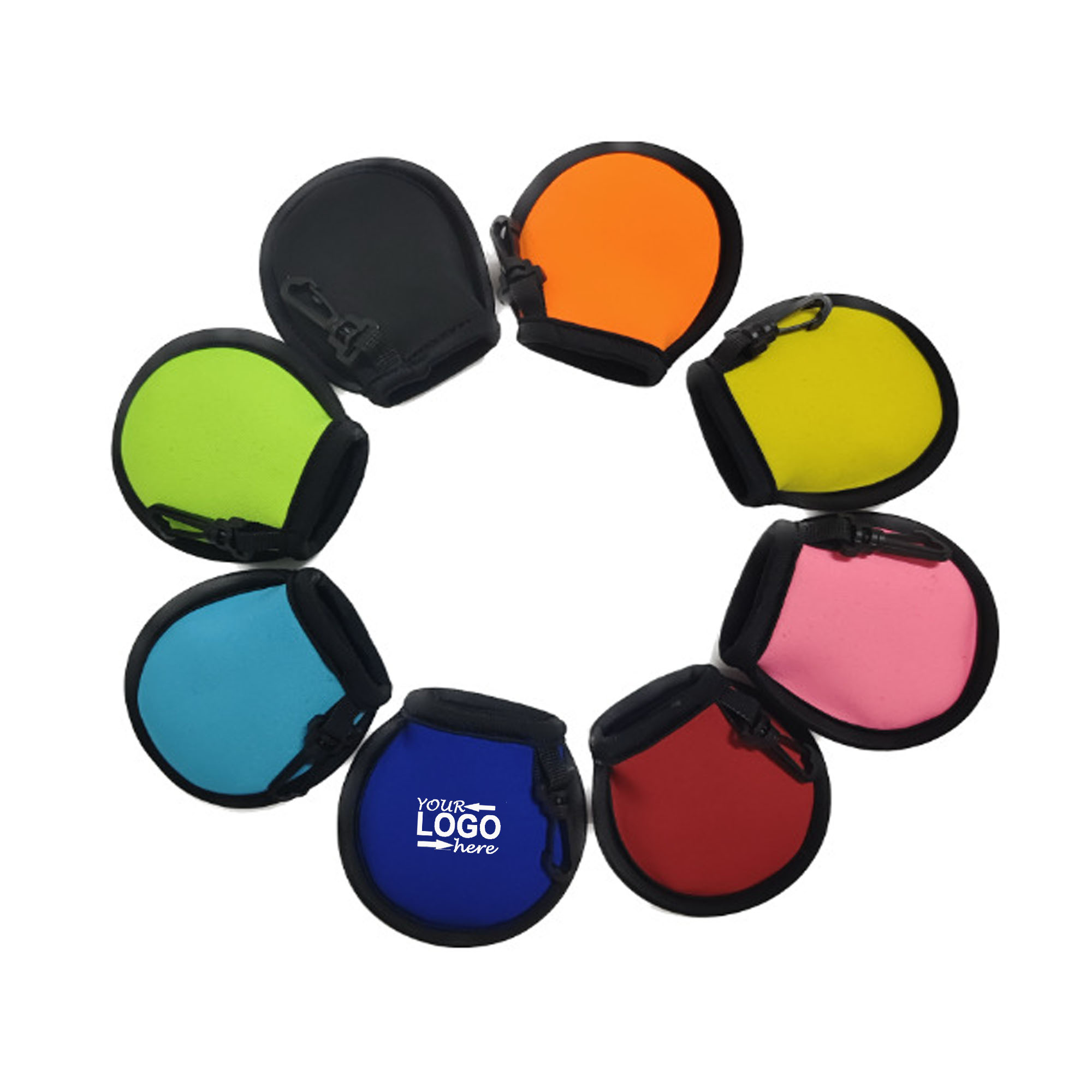 MOQ20 Neoprene Golf Ball Washer Bag 3