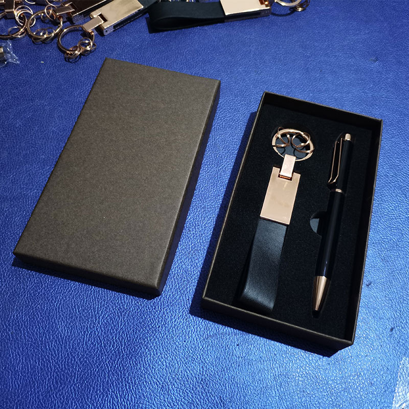 2-Piece Office Gift Set Signature Pen and Key Chain 9
