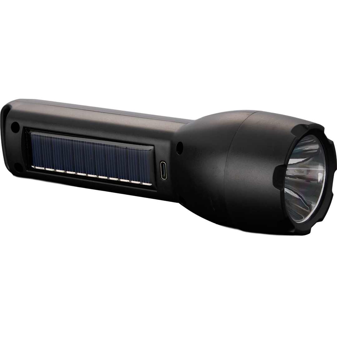 Solar Powered Rechargeable COB Flashlight 52