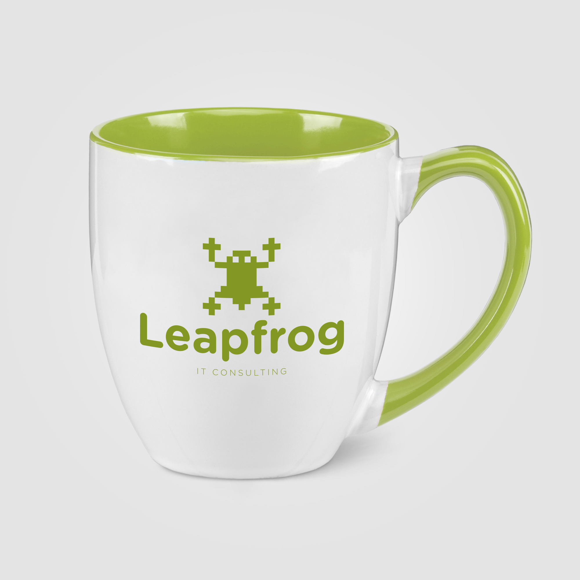 15 oz. Two-Tone Ceramic Bistro Mug 2