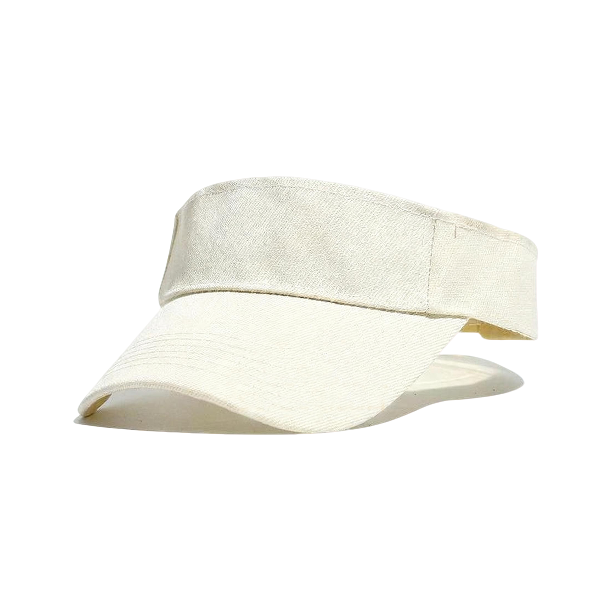 Cotton Sun Visor Adjustable 22 To 24" 3