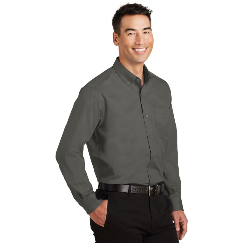 Port Authority SuperPro Twill Shirt. 24