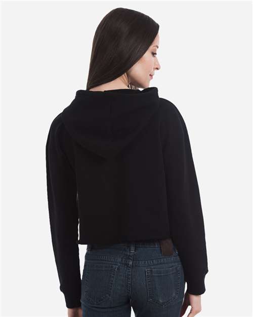 Women's Cropped Hoodie Sweatshirt - LS12000 24