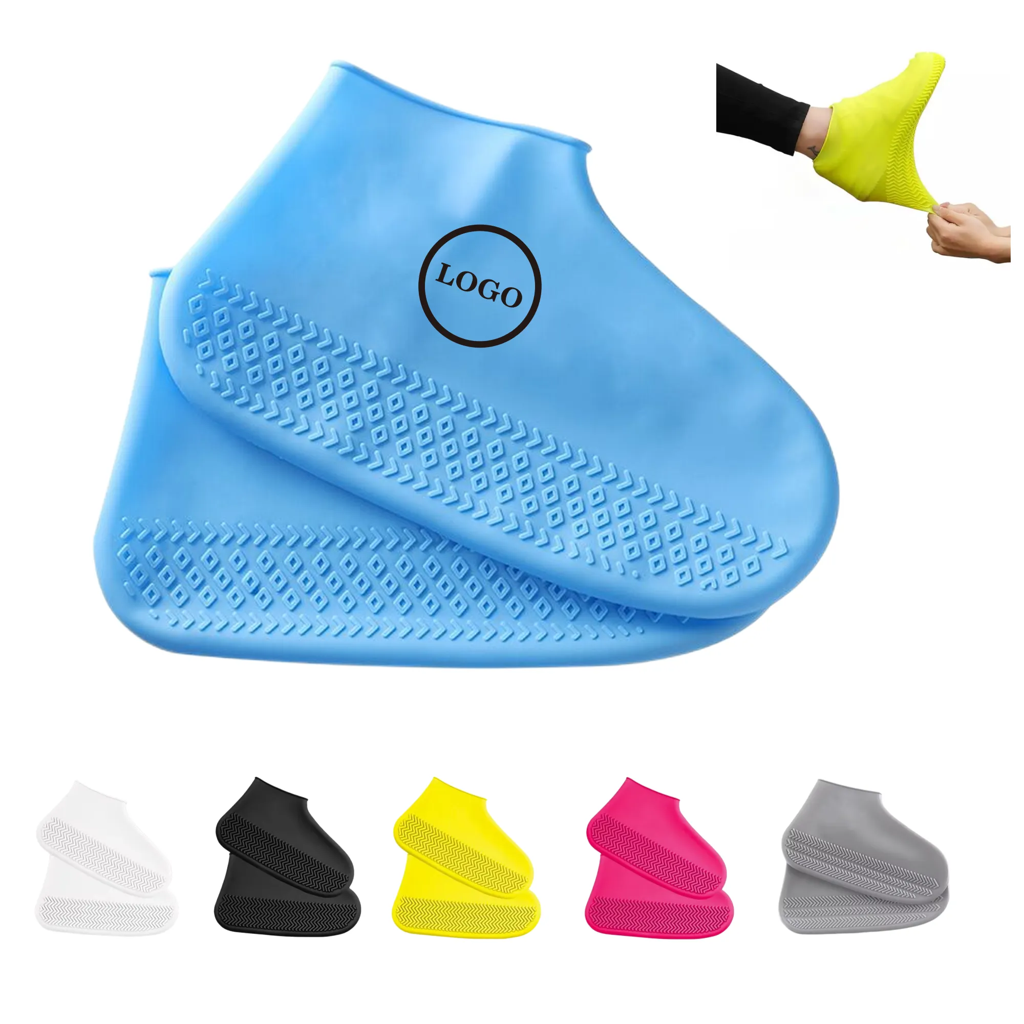 Silicone Waterproof Shoe Covers 2