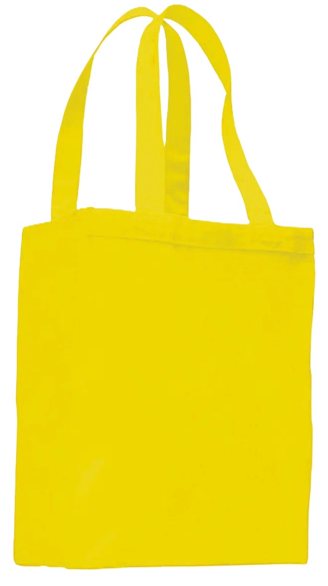 Canvas Shopper Tote with 5" Bottom Gusset, custom tote bag with logo imprint 1
