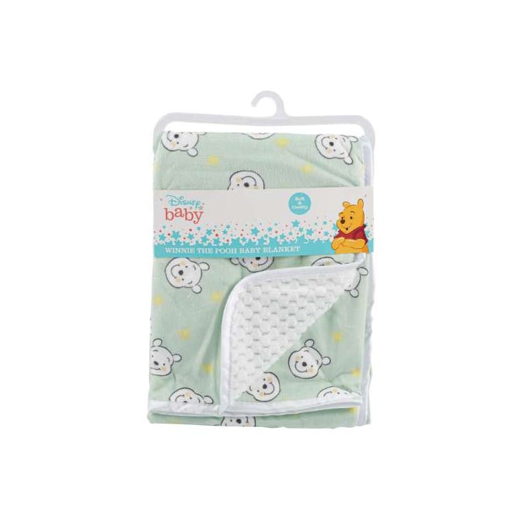 Disney Baby Blankets - Winnie Pooh Waffle 30"x40" 1