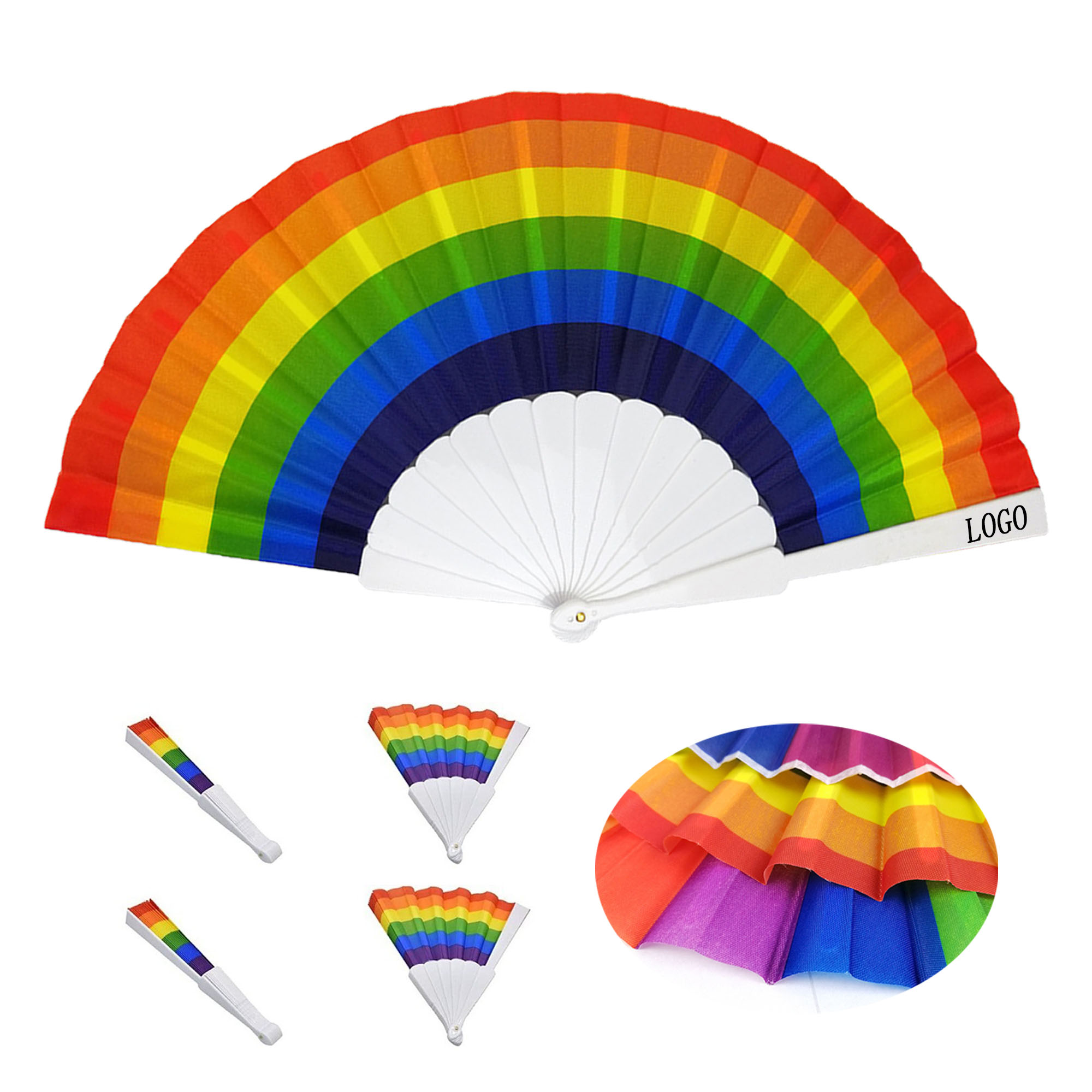 Custom Rainbow Fan 3