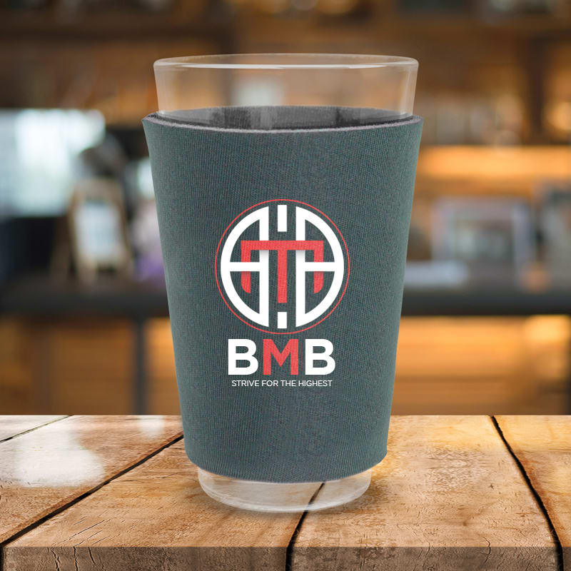 Full Color Foam Pint Glass Sleeves 9