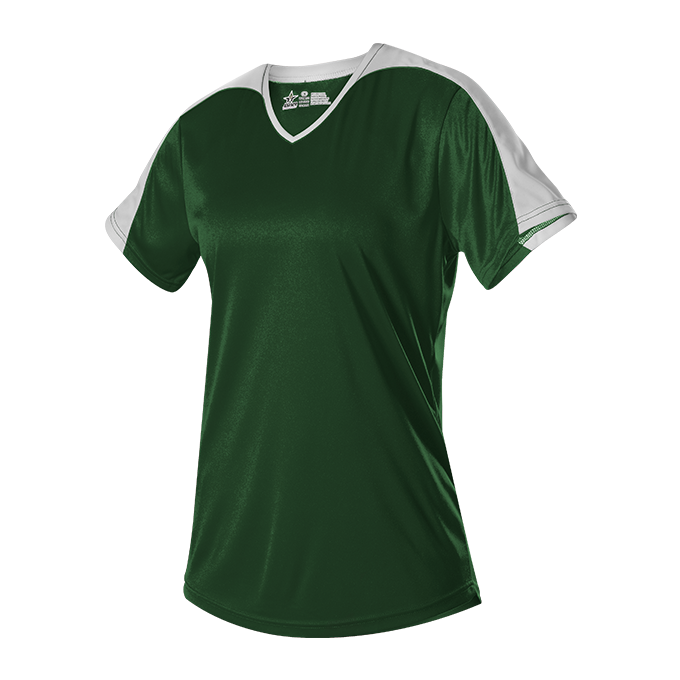Womens V Neck Fastpitch Jersey 4