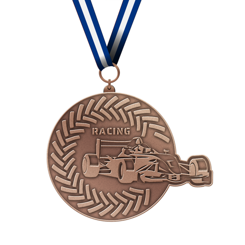 Zinc Alloy Medal with Antique Plating Finishes - Die Struck 4