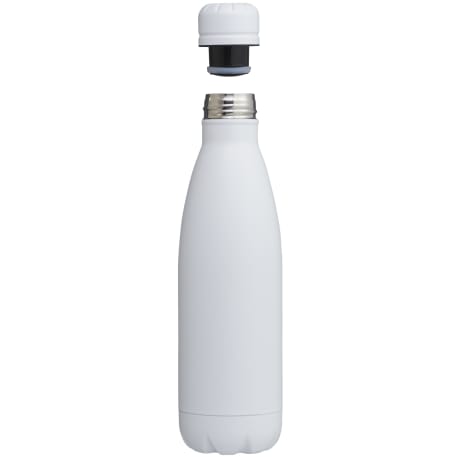 Copper Vacuum Insulated Bottle 17oz, custom water bottle with logo imprint 138