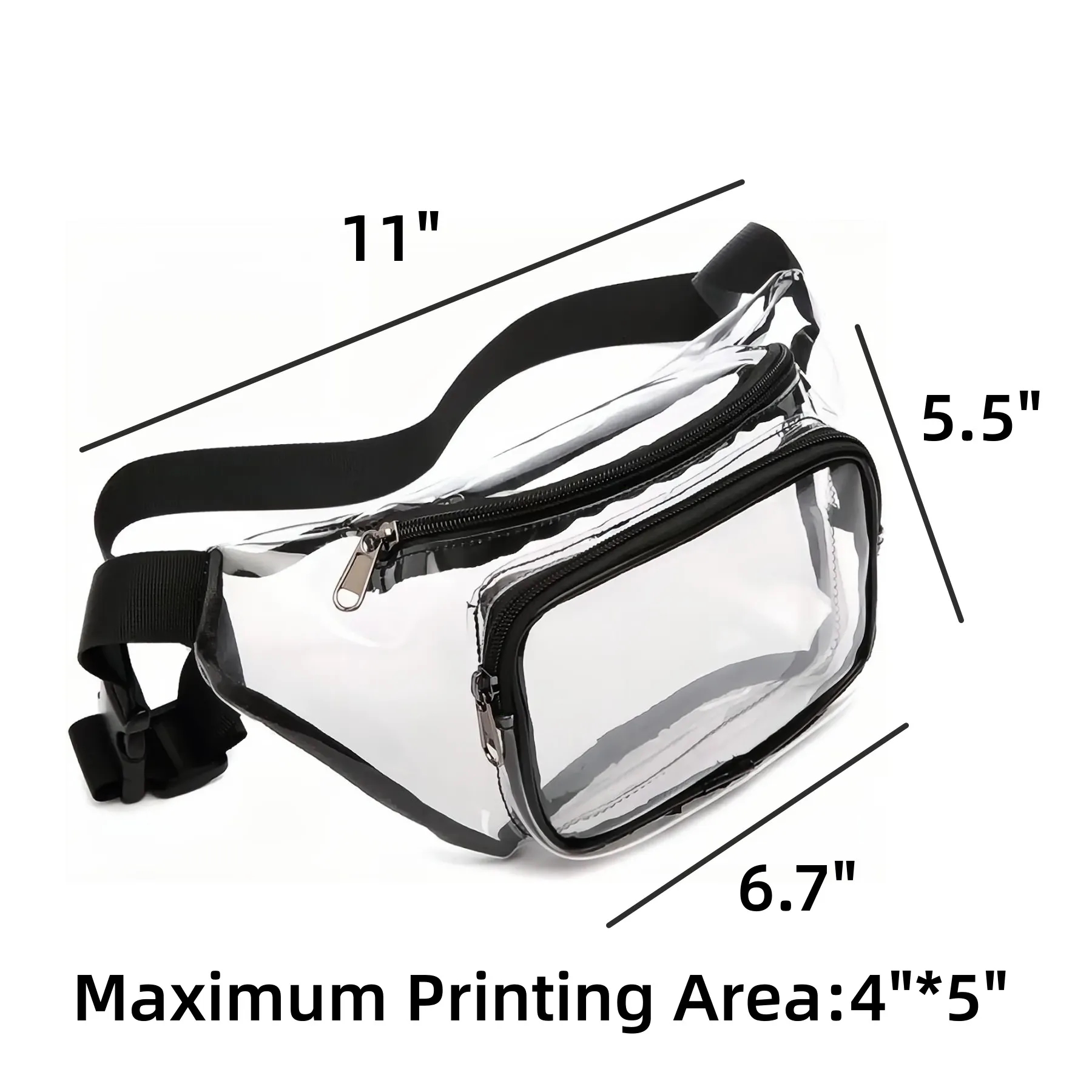 Waterproof Clear Fanny Pack 3