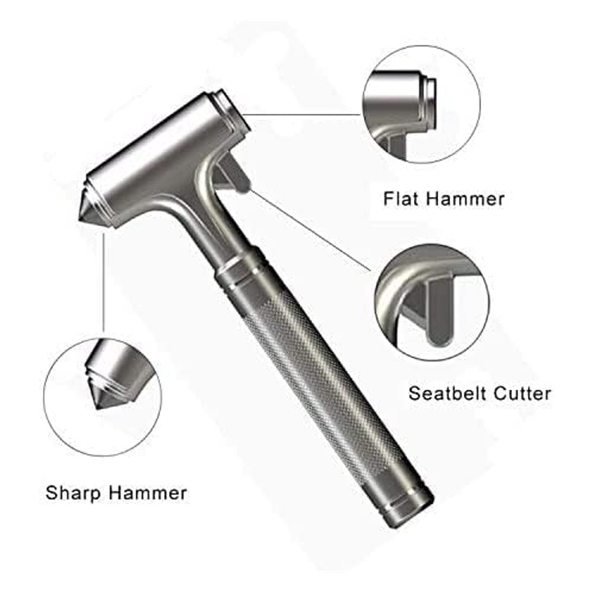 All Metal Safety Hammer 3