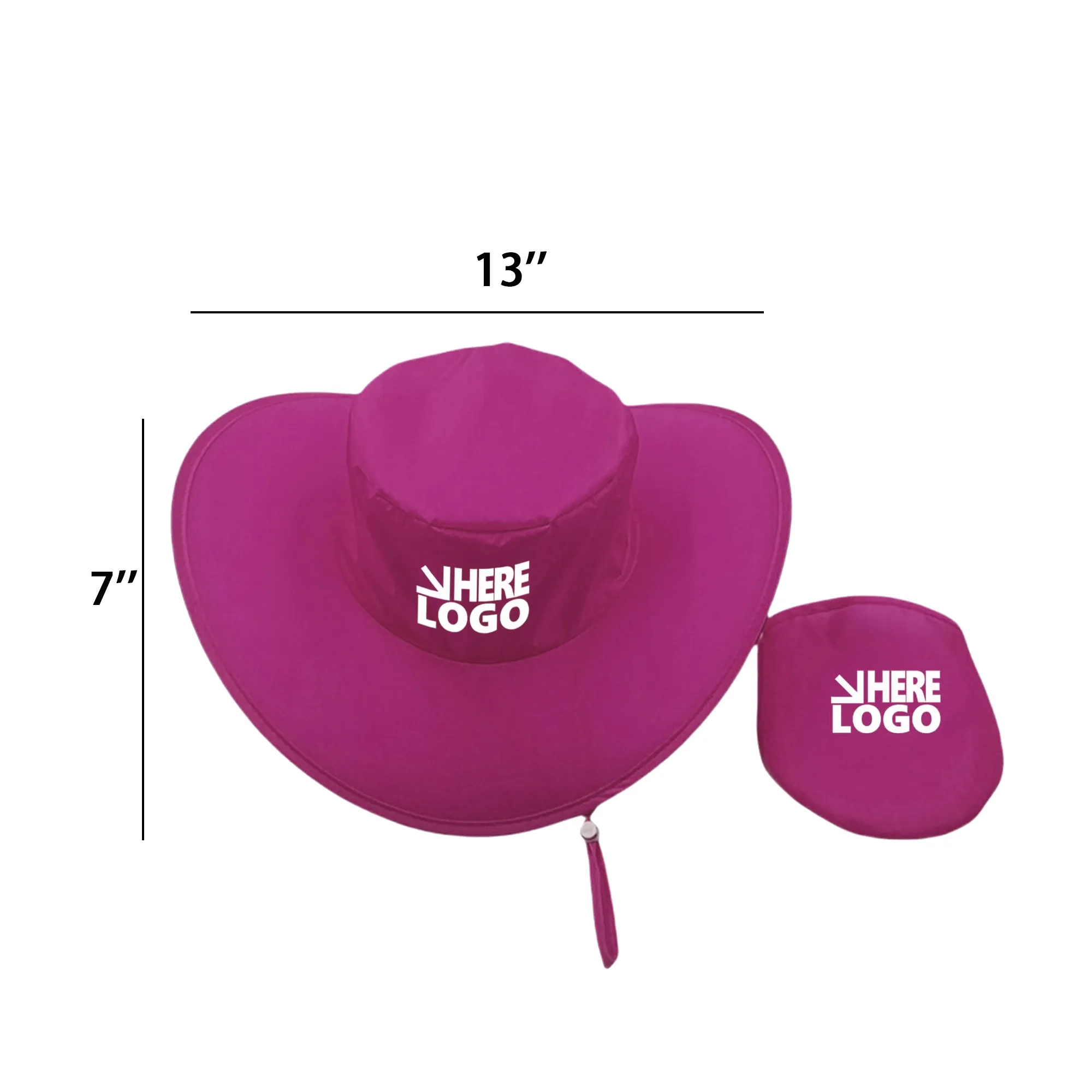 Foldable Polyester Sun Hat 3
