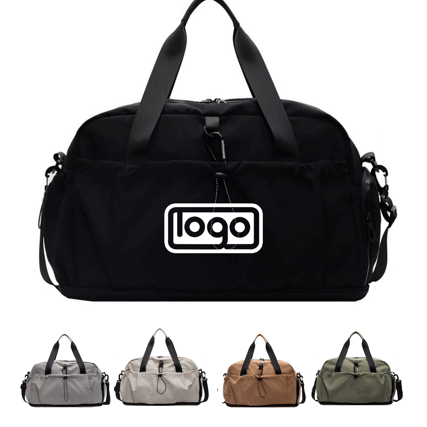 Polyester Waterproof Breathable Gym Yoga Bag 5