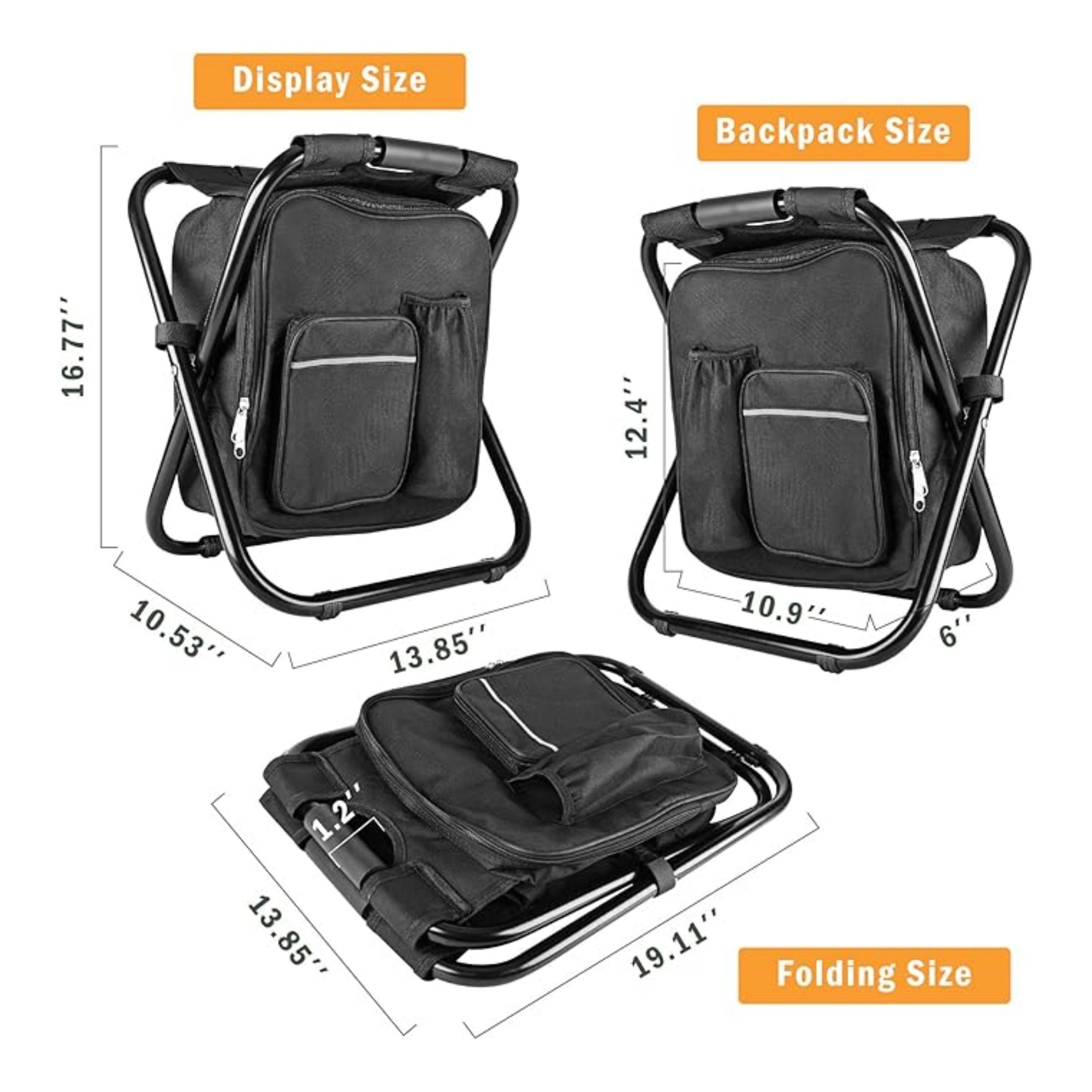 Backpack Stool Cooler Chair 4