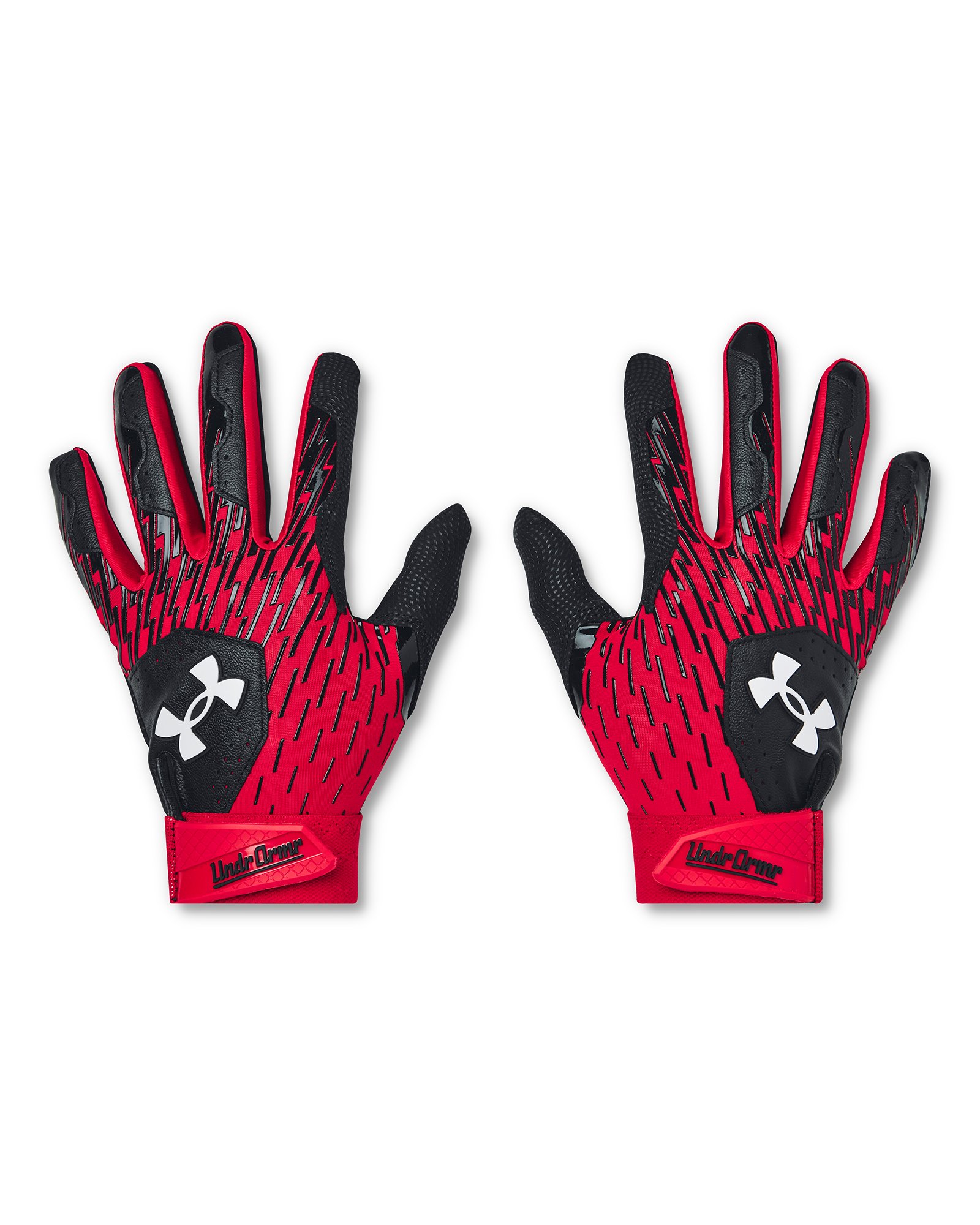 UA Clean Up Boys' Batting Gloves 6
