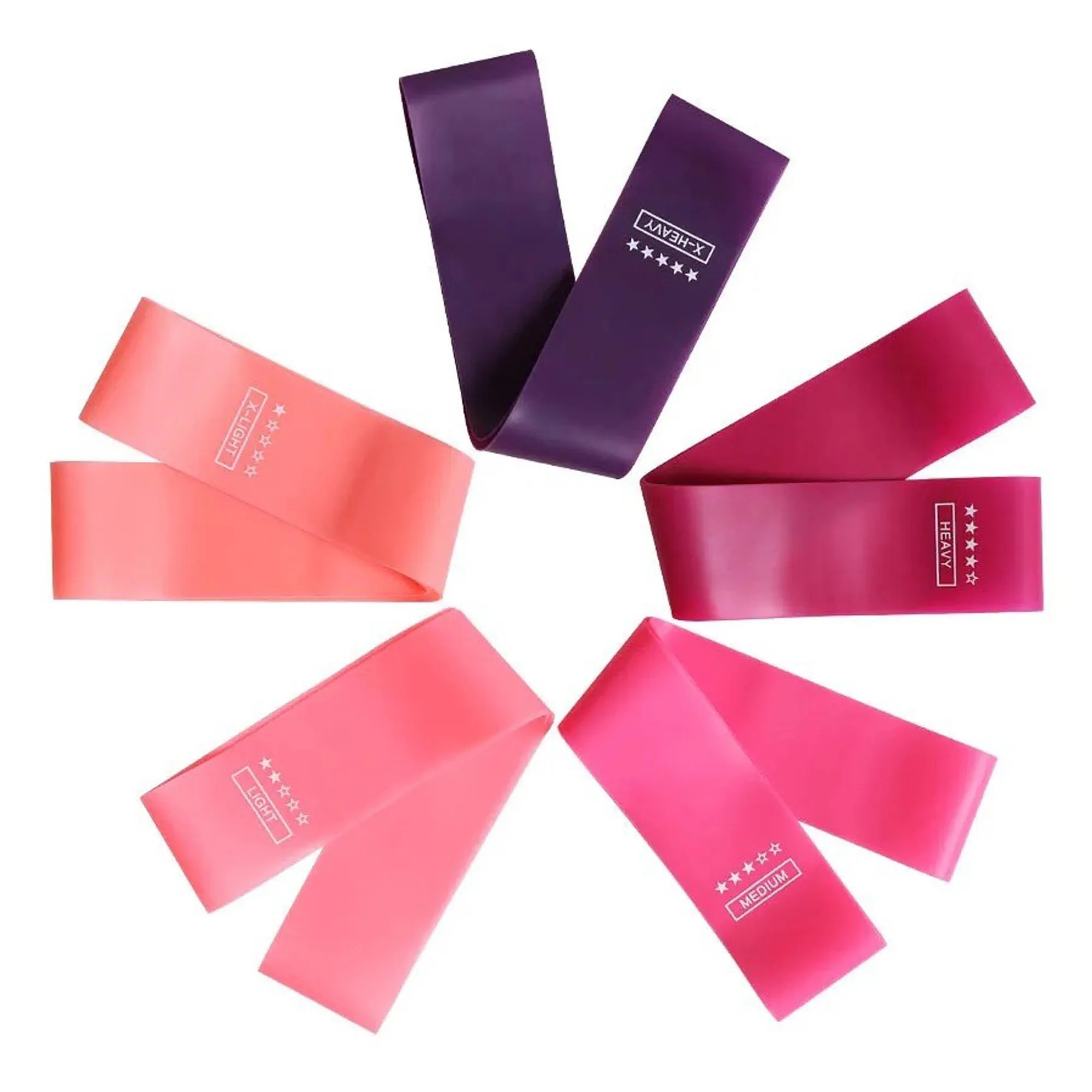Set Yoga Resistance Bands MOQ50 7